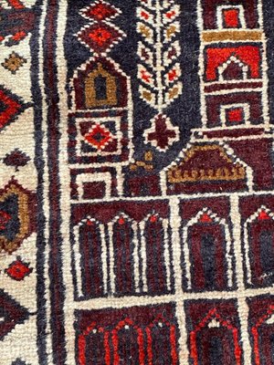 Vintage Baluch Hand-Knotted Afghan Rug-YMM-1161706