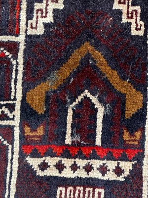 Vintage Baluch Hand-Knotted Afghan Rug-YMM-1161706