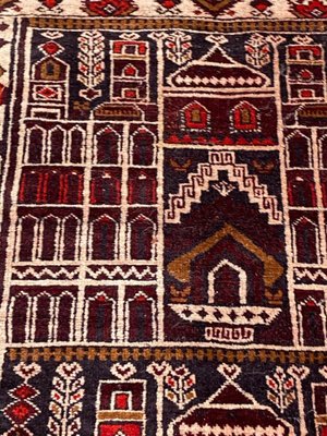 Vintage Baluch Hand-Knotted Afghan Rug-YMM-1161706