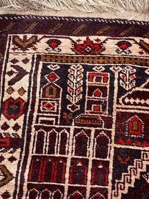 Vintage Baluch Hand-Knotted Afghan Rug-YMM-1161706