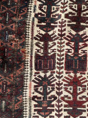 Vintage Baluch Rug, 1940s-YMM-1062185