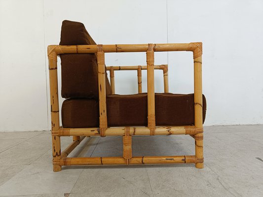 Vintage Bamboo Armchair, 1960s-IRH-1818547