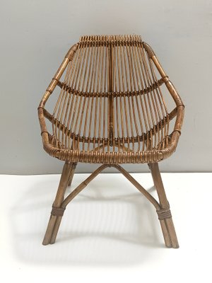 Vintage Bamboo Chair, 1950s-JPQ-2041282