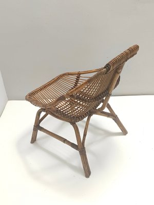 Vintage Bamboo Chair, 1950s-JPQ-2041282