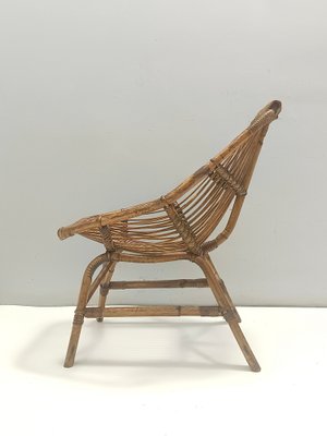 Vintage Bamboo Chair, 1950s-JPQ-2041282