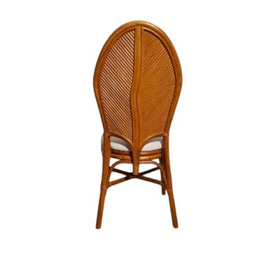 Vintage Bamboo Chairs, Set of 4-TCS-2035694