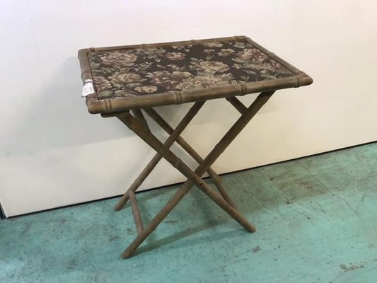 Vintage Bamboo Fabric Table-HLV-1428912