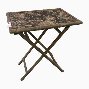 Vintage Bamboo Fabric Table-HLV-1428912