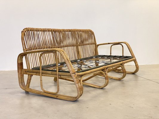 Vintage Bamboo Sofa, 1970s-NPC-1785717