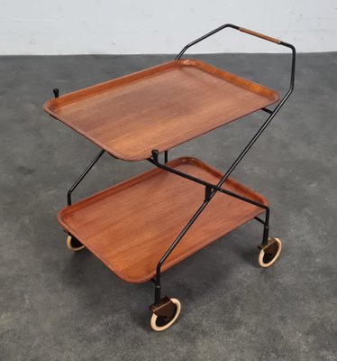 Vintage Bar Cart attributed to Paul Nagel, 1950s-UYS-1422707