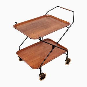 Vintage Bar Cart attributed to Paul Nagel, 1950s-UYS-1422707