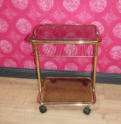 Vintage Bar Cart Table, 1970s-AFE-2036883