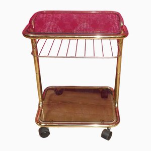 Vintage Bar Cart Table, 1970s-AFE-2036883