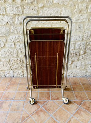 Vintage Bar Cart with Wheels, 1960s-OJT-2027038