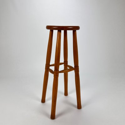 Vintage Bar Stool in Oak, 1960s-RMX-1385398