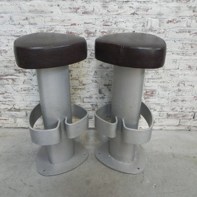 Vintage Bar Stools, 1990s, Set of 2-TL-622867