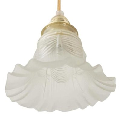 Vintage Baroque Hanging Light in Matt Glass White-BMU-1807657