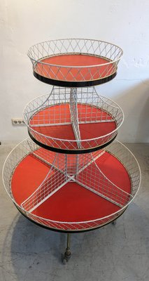 Vintage Basket Shelf, 1960s-OZL-1792640