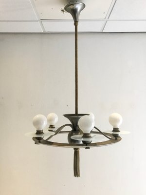 Vintage Bauhaus Chandelier, 1920s-SU-681587