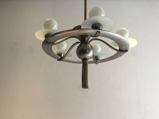 Vintage Bauhaus Chandelier, 1920s-SU-681587