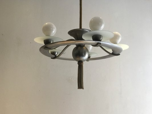 Vintage Bauhaus Chandelier, 1920s-SU-681587