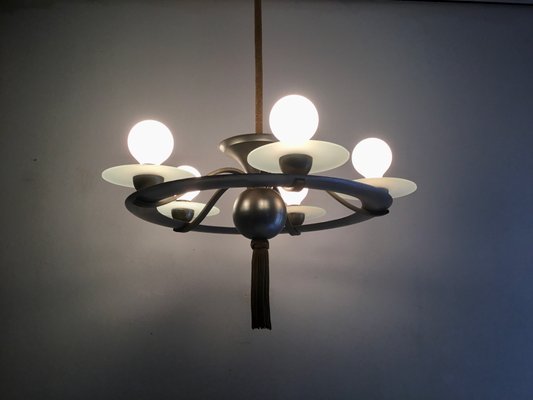 Vintage Bauhaus Chandelier, 1920s-SU-681587