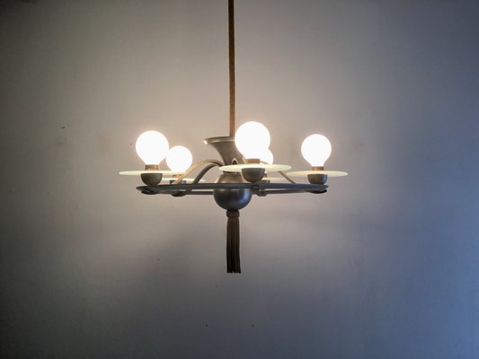 Vintage Bauhaus Chandelier, 1920s-SU-681587