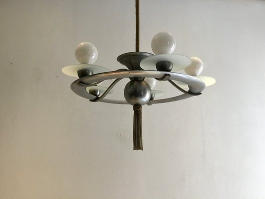 Vintage Bauhaus Chandelier, 1920s-SU-681587