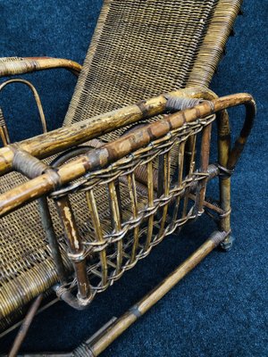 Vintage Bauhaus Rattan Chair by Erich Dieckmann, 1920s-RZY-686584