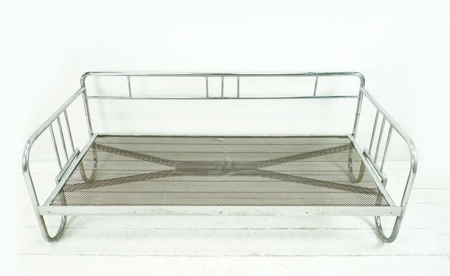 Vintage Bauhaus Sofa Daybed with Loop Feet, 1930s-FHJ-627067