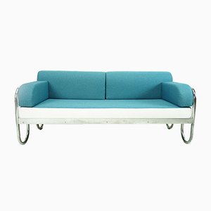 Vintage Bauhaus Sofa Daybed with Loop Feet, 1930s-FHJ-627067