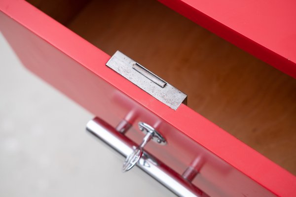 Vintage Bauhaus Tubular Steel Drawers from Mücke-Melder, 1930-ZNO-2028198