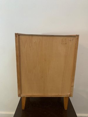 Vintage Bedside Table in Ash, 1950s-IJR-1784055