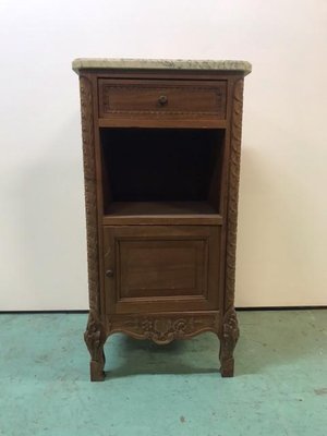 Vintage Bedside Table in Mahogany-HLV-1428637