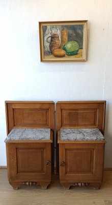 Vintage Bedside Tables, 1970s, Set of 2-ZEF-1823633