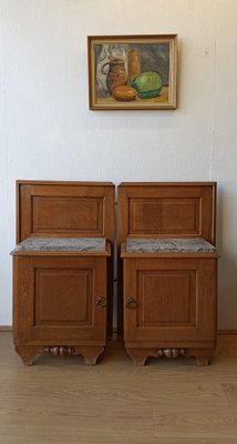 Vintage Bedside Tables, 1970s, Set of 2-ZEF-1823633