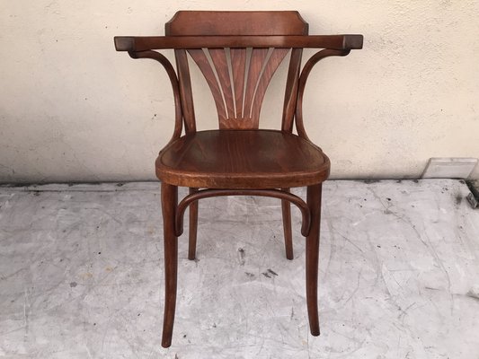 Vintage Beech Armchair, 1950s-WQQ-1452645