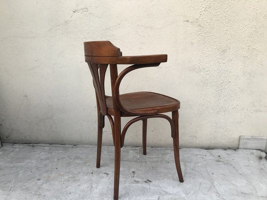 Vintage Beech Armchair, 1950s-WQQ-1452645