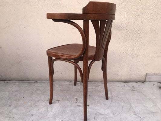 Vintage Beech Armchair, 1950s-WQQ-1452645