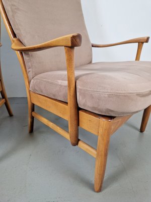 Vintage Beech Armchairs by Farstrup Møbler Casa, 1970s, Set of 2-AXJ-2022563