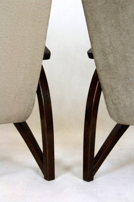 Vintage Beech Armchairs by Jindřich Halabala, 1940s, Set of 2-WVS-1176619