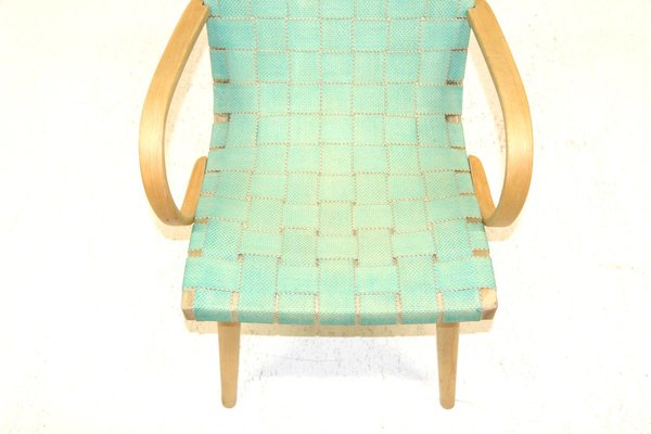 Vintage Beech Armchairs, Sweden, 1970s-GEK-1290970