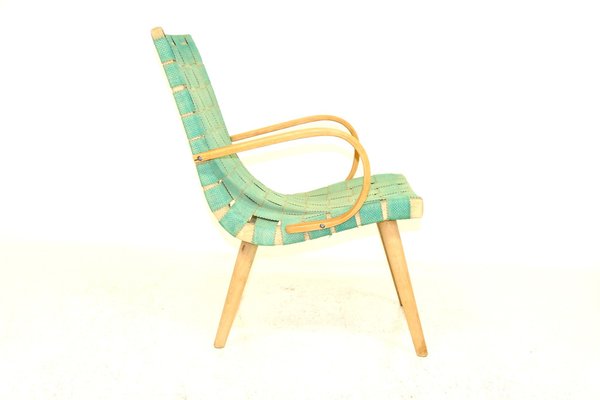 Vintage Beech Armchairs, Sweden, 1970s-GEK-1290970