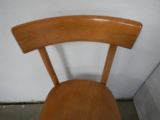 Vintage Beech Chair, 1950s-WWQ-1420594