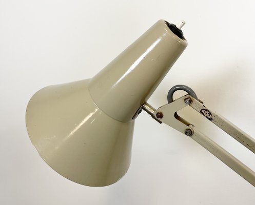 Vintage Beige Architect Table Lamp from Fax, 1970s-CGF-1733998