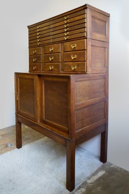 Vintage Belgian Office Cabinet, 1920-GQ-1335604