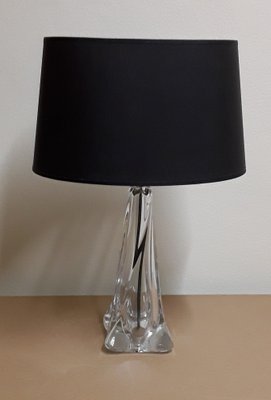 Vintage Belgian Table Lamp from Val St. Lambert, 1970s-HOI-1402778