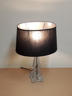 Vintage Belgian Table Lamp from Val St. Lambert, 1970s-HOI-1402778