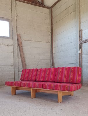 Vintage Bench in Beech, 1960s-GO-1793701