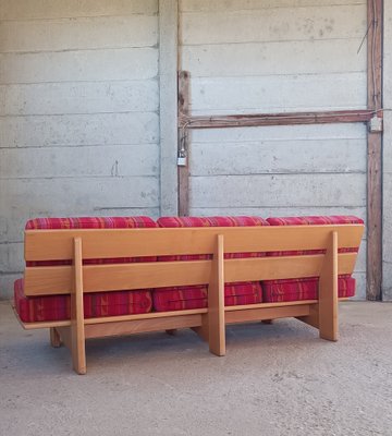 Vintage Bench in Beech, 1960s-GO-1793701